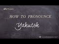 How to pronounce Verkhoyansk (Russian/Russia ...