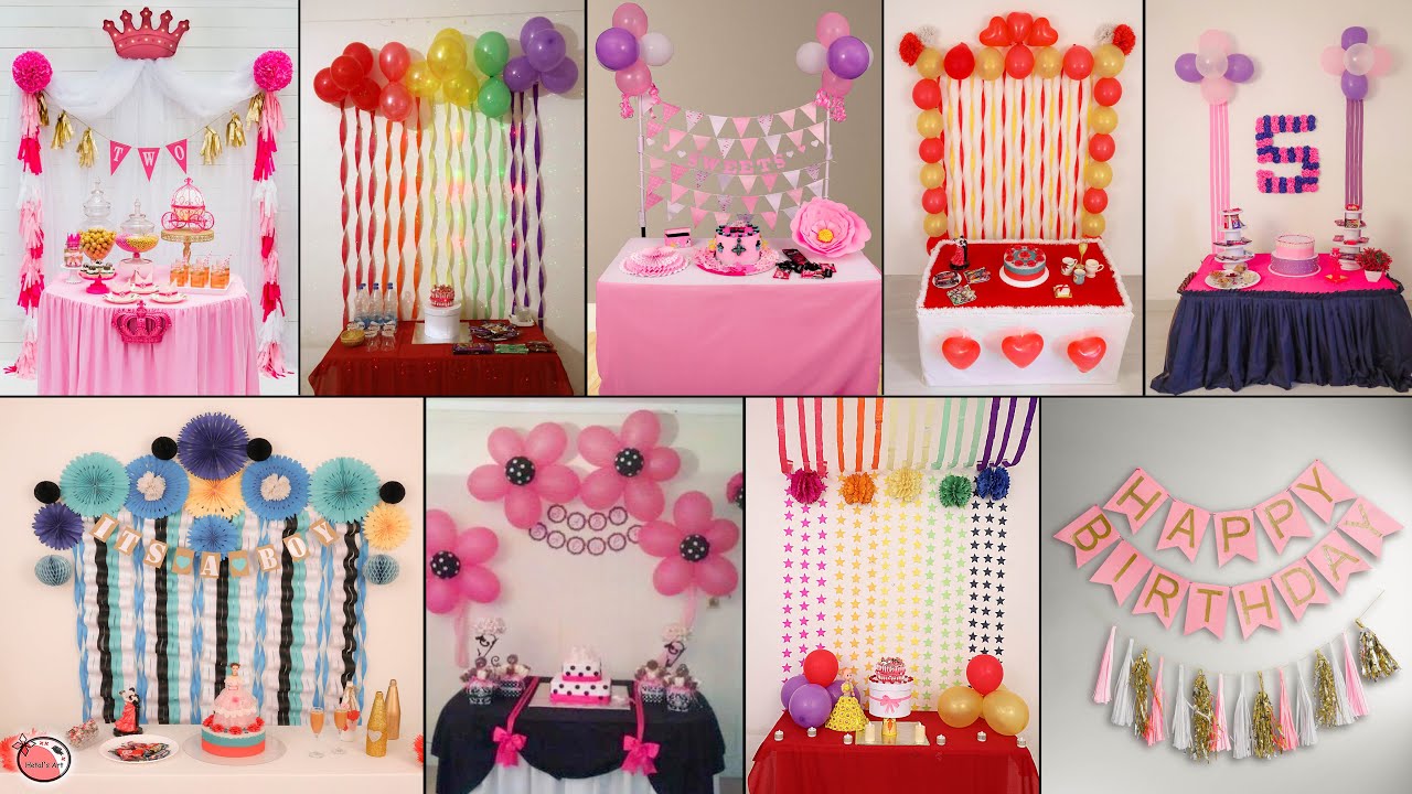 10 Easy DIY Birthday Decorations - Cute Homemade Party Decor