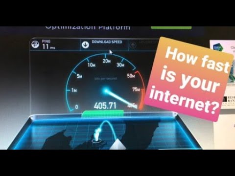 400 mbps internet ll Speedtest - YouTube