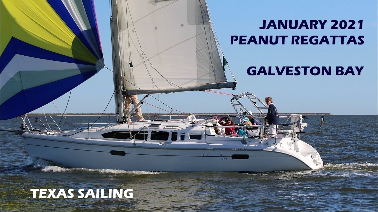 January 2021 Peanut Regattas - Sailboat Racing on Galveston Bay