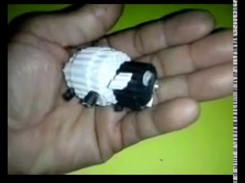 How to make sheep kokoru  paper bagaimana cara membuat 
