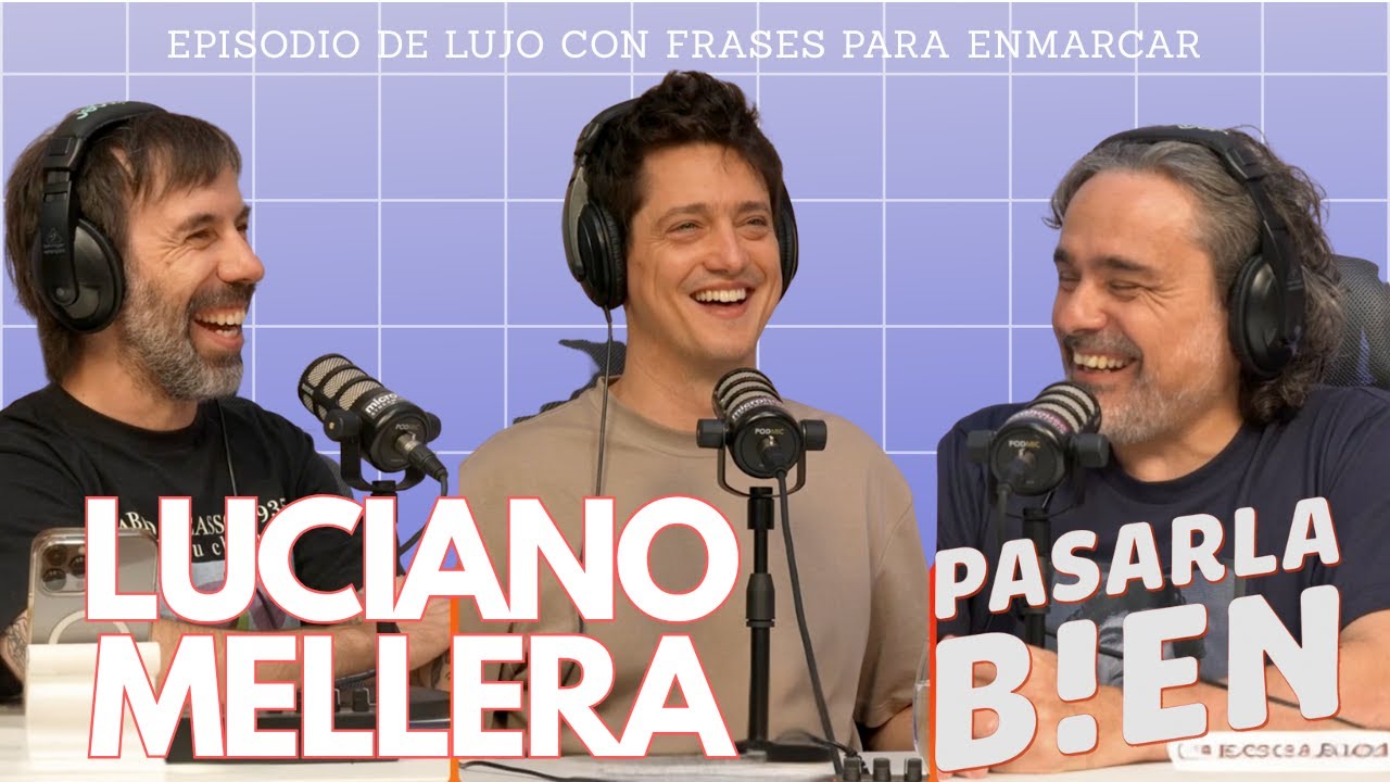 UNA CHARLA IMPERDIBLE CON LUCIANO MELLERA PARA DISFRUTAR Y COMPARTIR