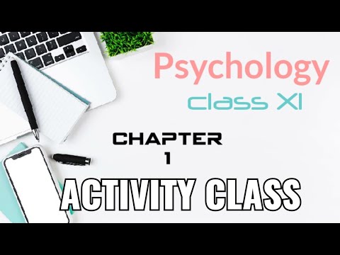 class 11 psychology chapter 1 assignment