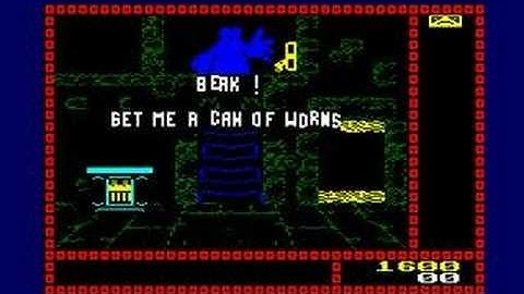 The Trap Door on an Amstrad CPC 6128