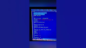Star Hollow Pyramid Pattern !! 💥🔥C++ program demo 💯 #viralshort #viralvideo #youtube #shorts #coding