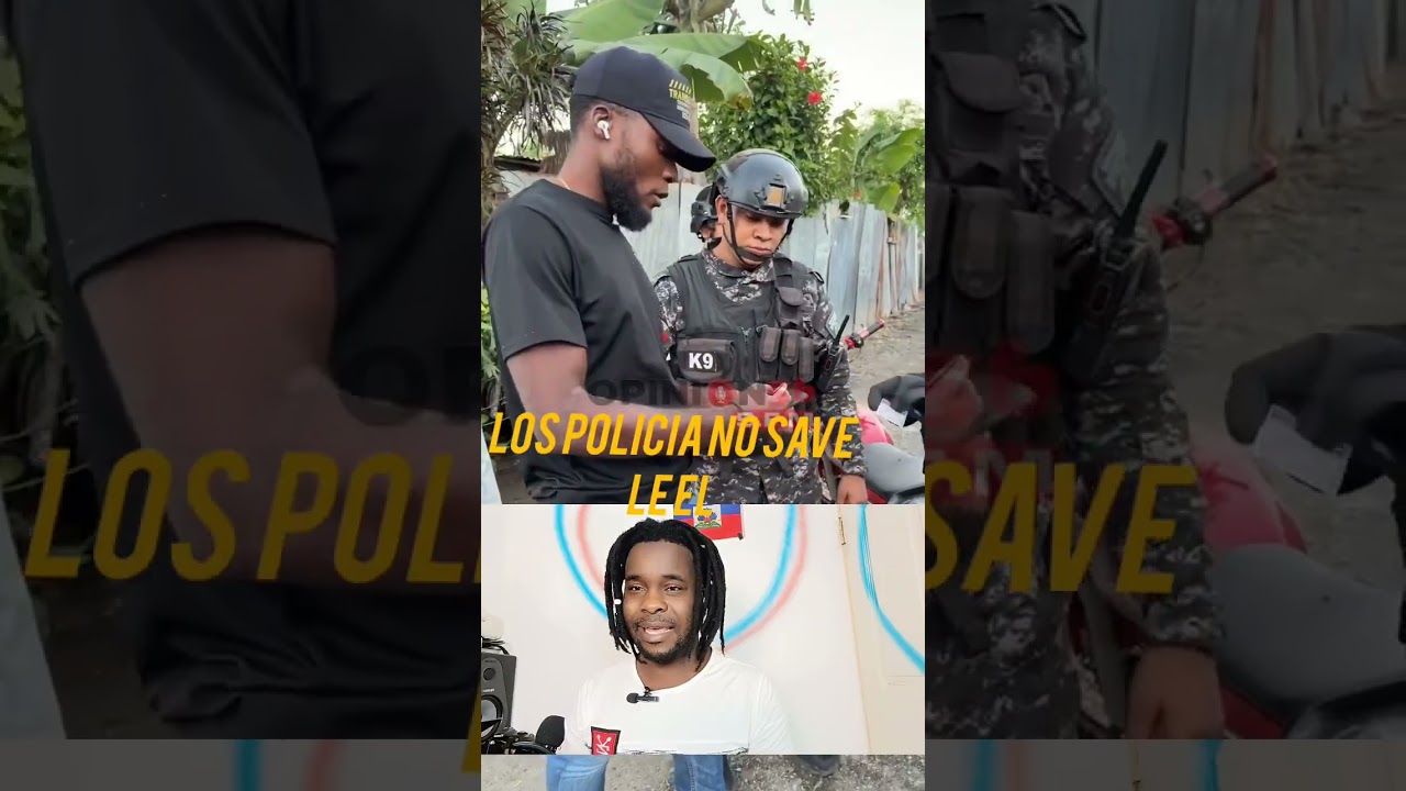 Policia dominicano no saves nada de le el
