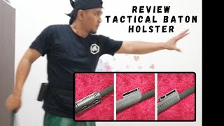 Holster Baton Stick Putar Stik Tempat 511 Pentungan 360 Sarung Polisi