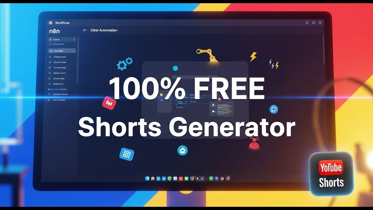 100% Free YouTube Shorts Generator with n8n | Easy YouTube Automation ...