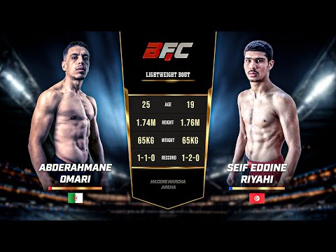 BFC8 Omari Abderrahmane VS Riyahi Seifeddine