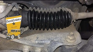 Subaru Legacy - Liberty steering boot removal and replacement