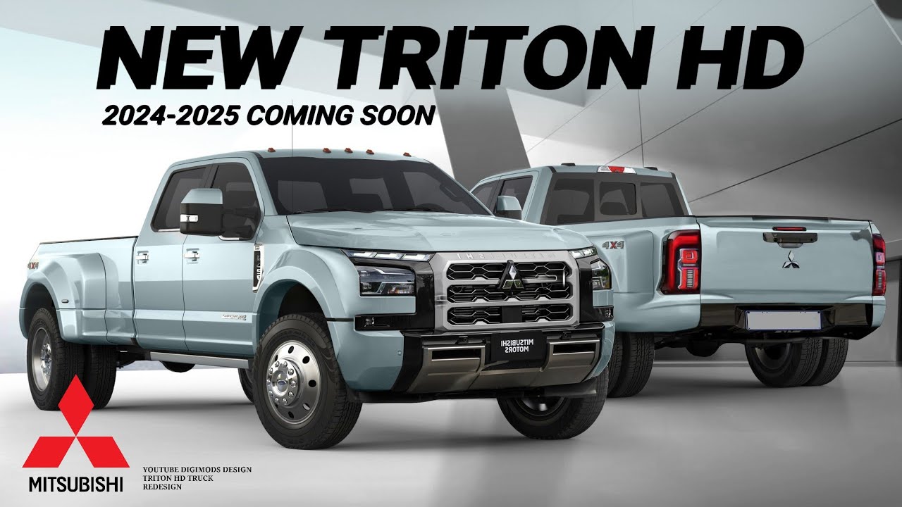 NEW MITSUBISHI TRITON HEAVY DUTY 2024-2025? REDESIGN | Digimods DESIGN | -  YouTube