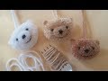 ทำตุ๊กตาไหมพรม..หมีปอมปอม : How to make Yarn PomPoms (Bears)