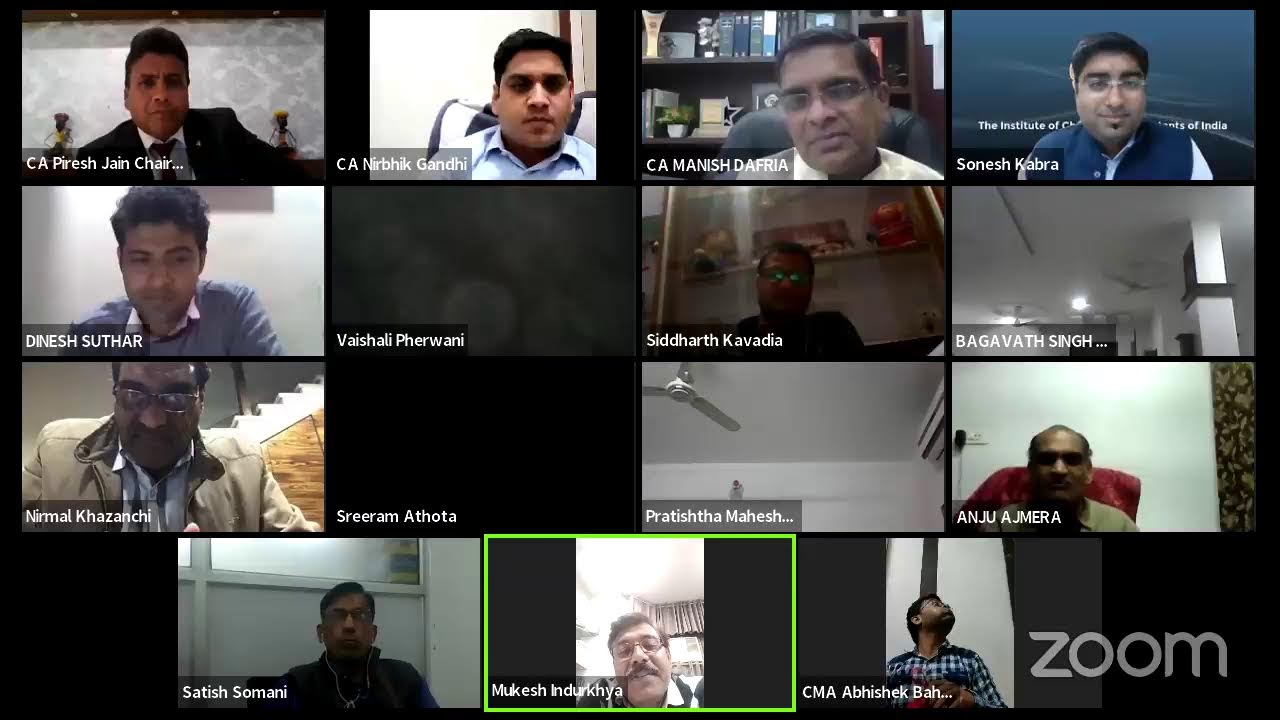 Virtual CPE Meeting on Analysis of Direct Tax Proposals : Union Budget 2022