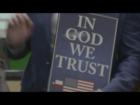 Florida activist sends around 275 'In God We Trust' posters to Texas