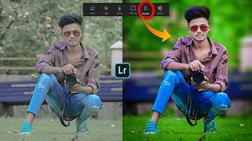 Lightroom Background Color Change Editing || Autu Background Blur In Lightroom