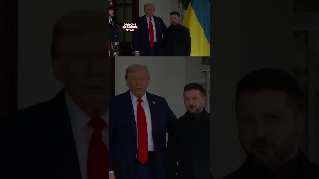 Le Pr Sident Trump Rencontre Zelenskyy Pour Discuter De La Fin Guerre Entre Russie Et L 