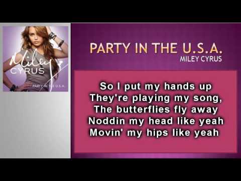 (Official Karaoke / Instrumental) Party in the U.S.A. - Miley Cyrus