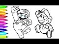 Awesome Mario Coloring Pages for Boys