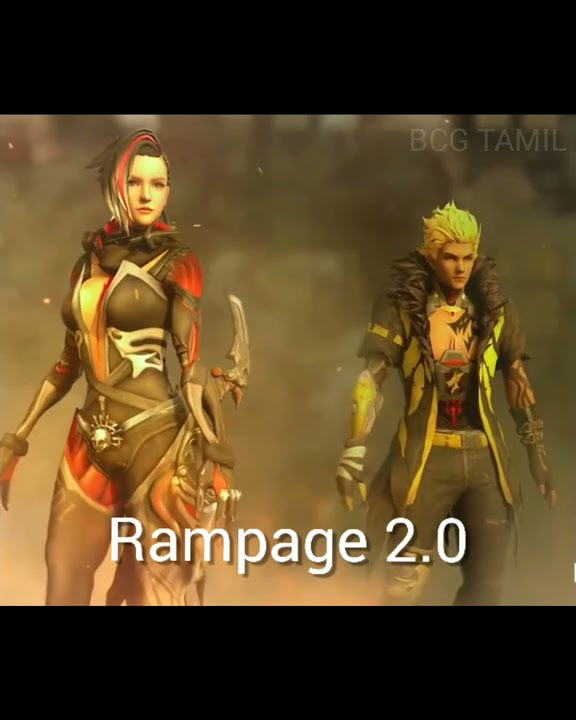 FREE FIRE || Evolution of Rampage || 🔥🔥🔥 ||