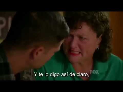Glee - Coach Bestie and Puck Crying scene