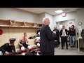 Lindy's speech after the Devils defeated the Vegas Golden Knights