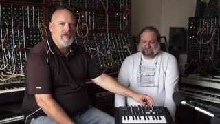 Glen Darcey and Yves Usson - presenting MicroBrute