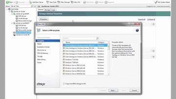 Criando uma Máquina Virtual no Citrix XenCenter