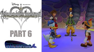 KINGDOM HEARTS: RE Chain of Memories Walkthrough (PROUD) Part 6 - Floor 5 | Monstro,