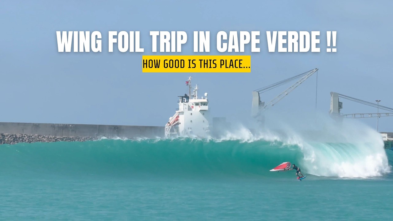 WING FOILING TRIP IN CAPE VERDE !!