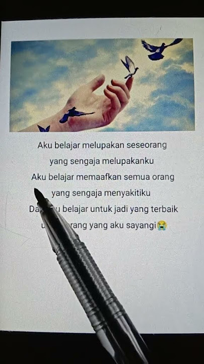 Terimakasih atas luka yang engkau berikan padaku😭😭