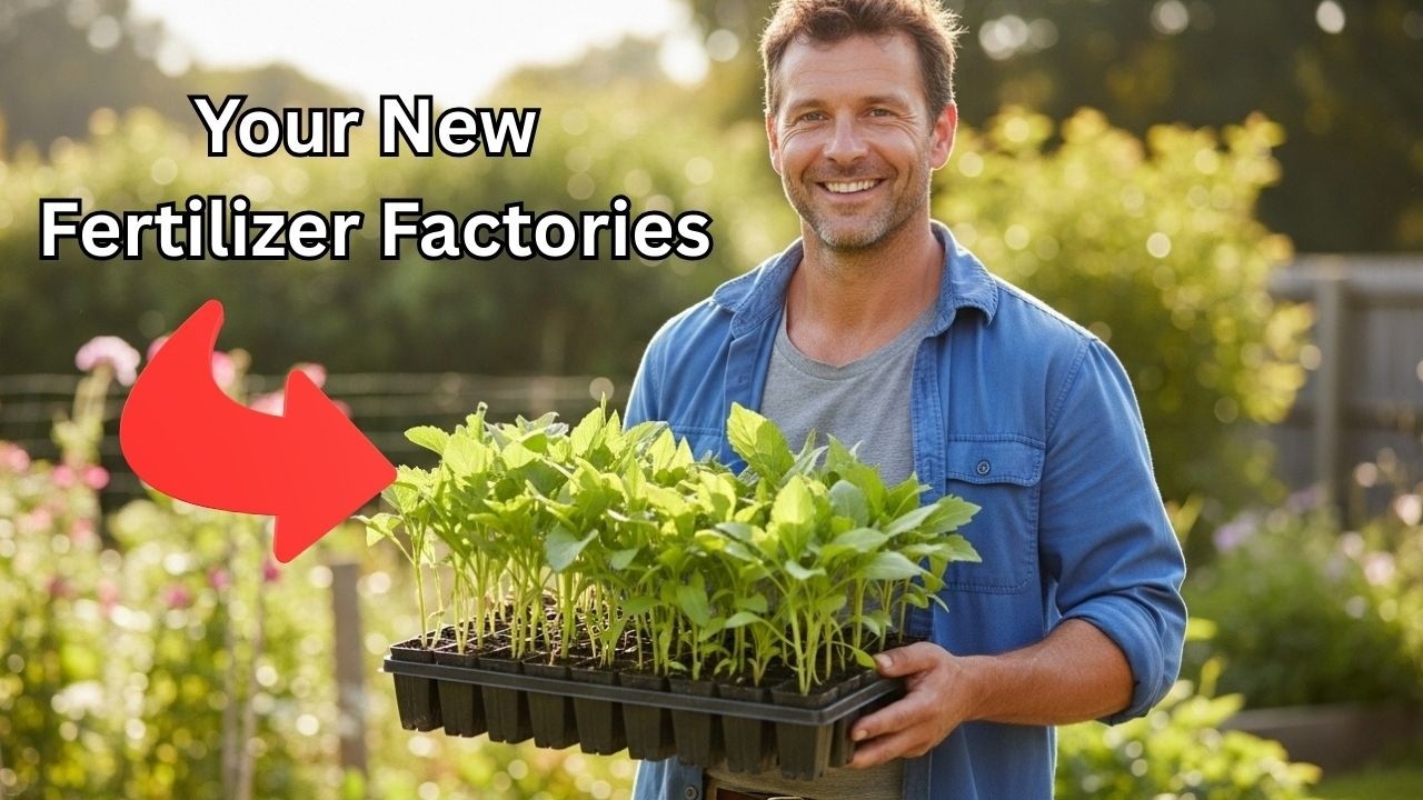 Plant Comfrey to Get Loads of FREE Fertilizer!