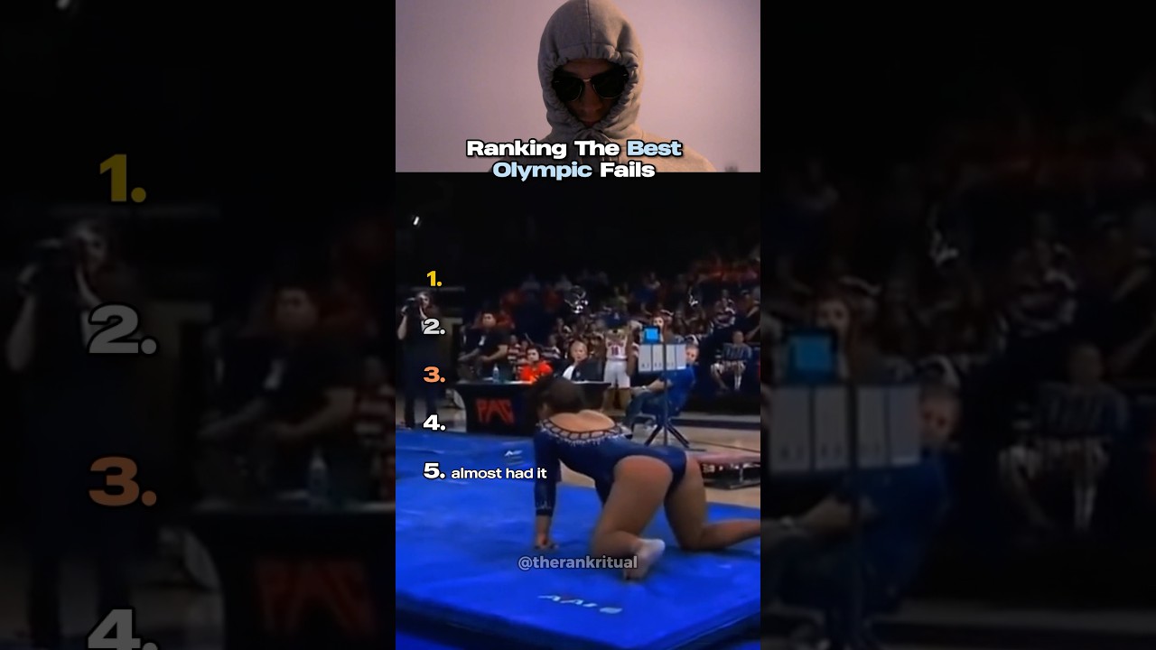 Ranking The Best Olympic Fails