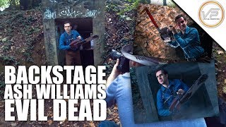Backstage Photoshoot Evil Dead Ash Williams
