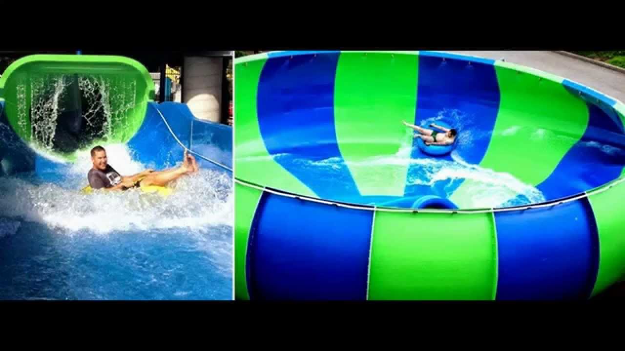 Wild Waves Theme Park 》Water Attractions - YouTube