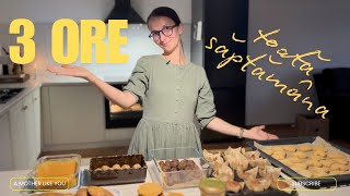 3 hours in the kitchen for the whole week   a special announcement ❤️