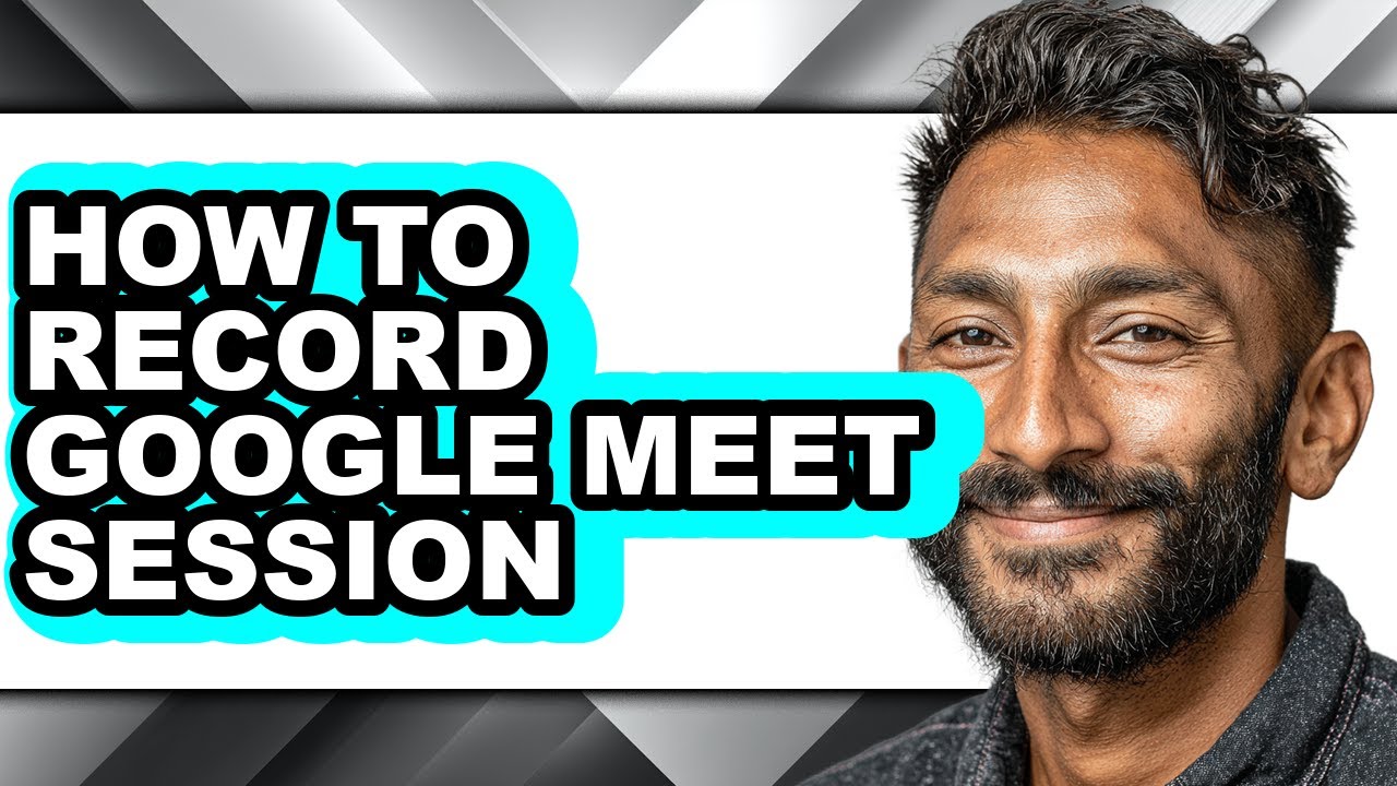 How to Record Google Meet Session (only Way) - YouTube