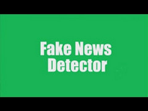 Fake News Detector Youtube