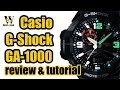 Casio GA 1000 module 5302 - review & tutorial how to setup and use ALL the functions