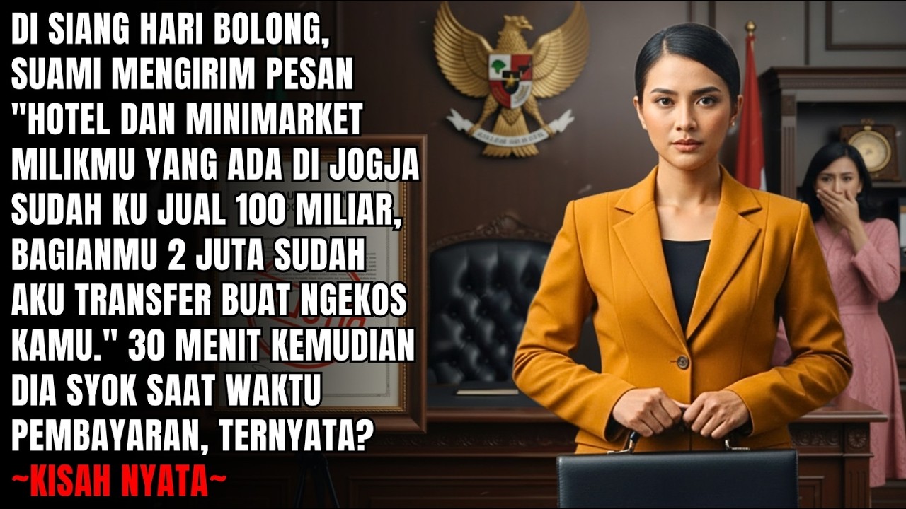 Demi Gundik, Suami Jual Hotel 100M—Aku Hanya Diberi 2 Juta Lalu Diusir!