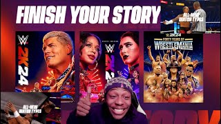 WWE 2K24 TRAILER REACTION