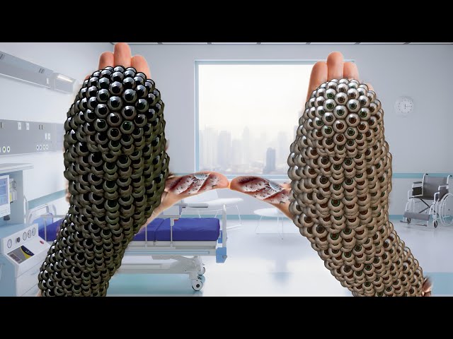 ASMR sleep trypophobia treat while terrific treatments Hand| ASMR animation treatments 😩