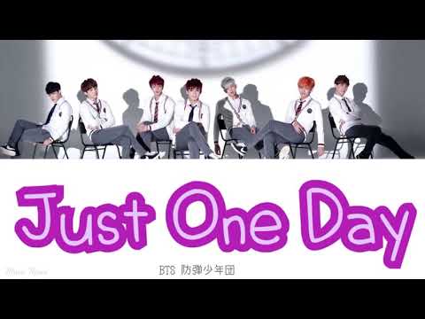 【日本語訳/カナルビ/歌詞】BTS-Just One Day(하루만)