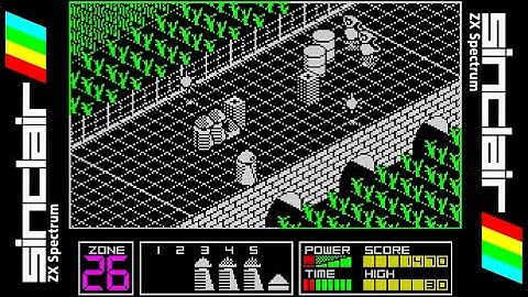 HIGHWAY ENCOUNTER (1985) Walkthrough, ZX Spectrum