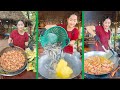 Mommy Sros cook Shrimp Butter recipe and eat | Cooking with Sros