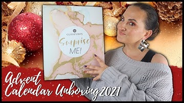 GLOSSYBOX ADVENT CALENDAR 2021 UNBOXING