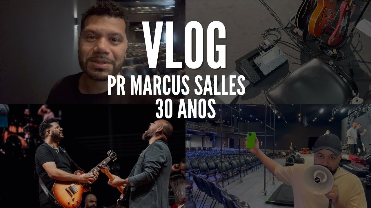 Vlog   Marcus Salles 30 anos   Guitarra Pop na Estrada