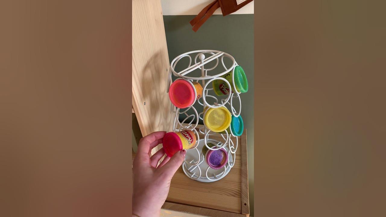 PLAYDOH STORAGE  COFFEE POD HOLDER 