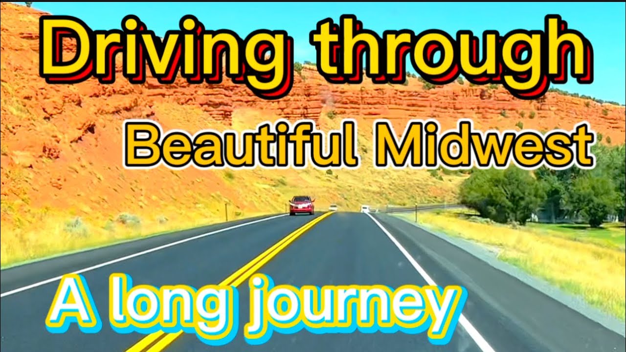 4k - Road Trip: Scenic Drive to Midwest (1) Grand Teton National Park to Colorado ~最美的风景在路上~