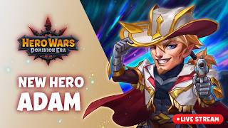 Meet the New Hero Adam + Giveaway LIVE STREAM! | Hero Wars screenshot 1