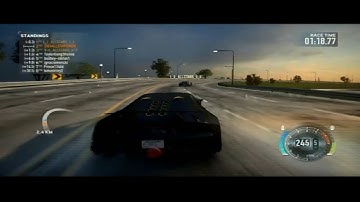 NFS The Run - Lamborghini sesto elemento - Listen to the badass backfirings